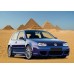 Volkswagen Golf MK4 R32 desert background oil painting